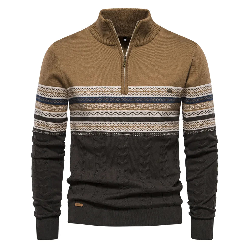 Geraffineerde herentrui met elegante stijl - Diede Modehuis-Nederland