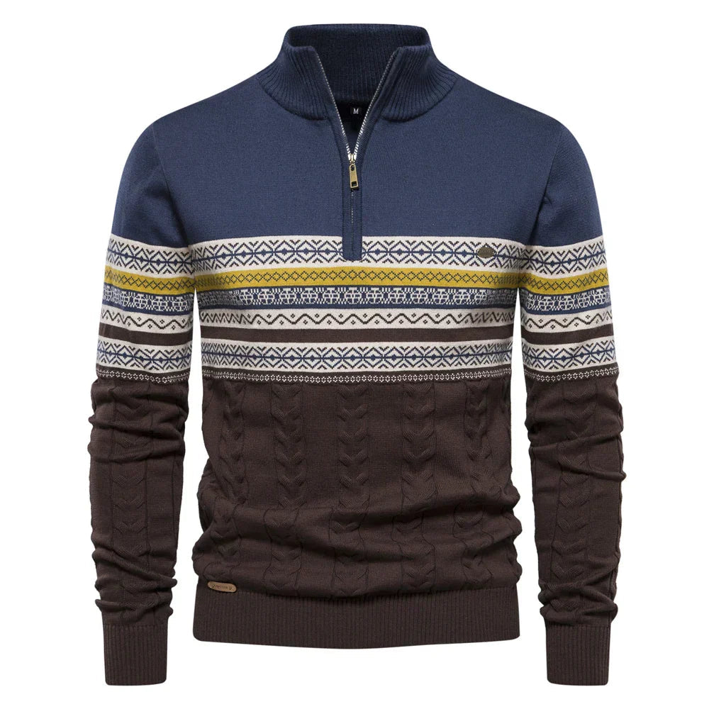 Geraffineerde herentrui met elegante stijl - Diede Modehuis-Nederland