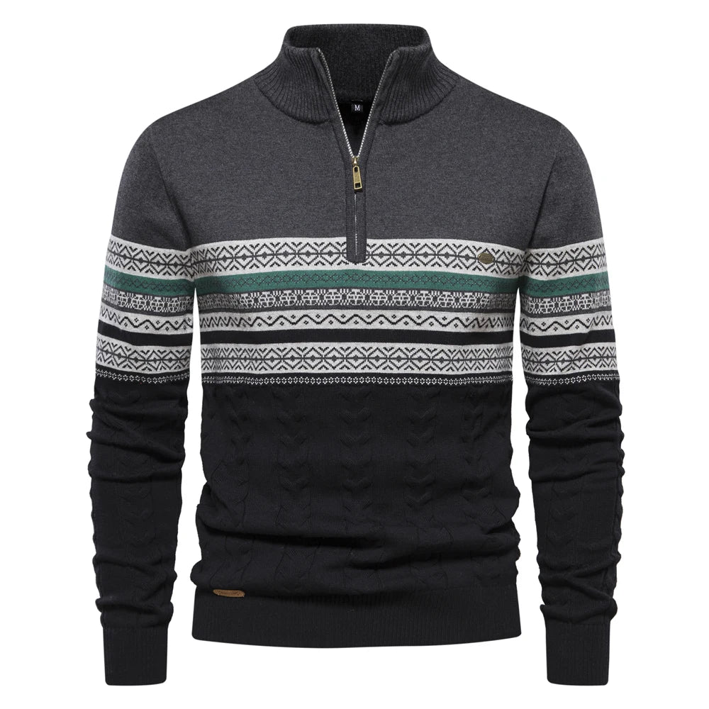 Geraffineerde herentrui met elegante stijl - Diede Modehuis-Nederland