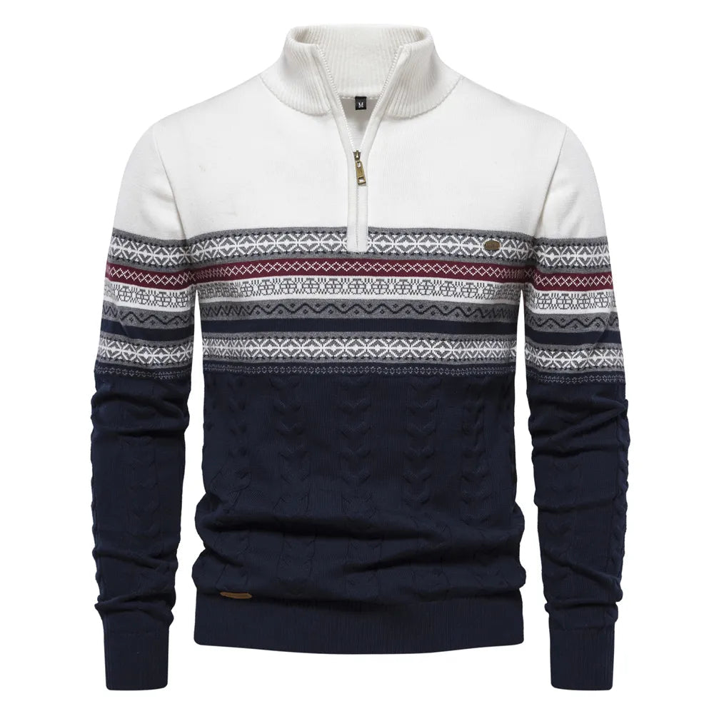 Geraffineerde herentrui met elegante stijl - Diede Modehuis-Nederland