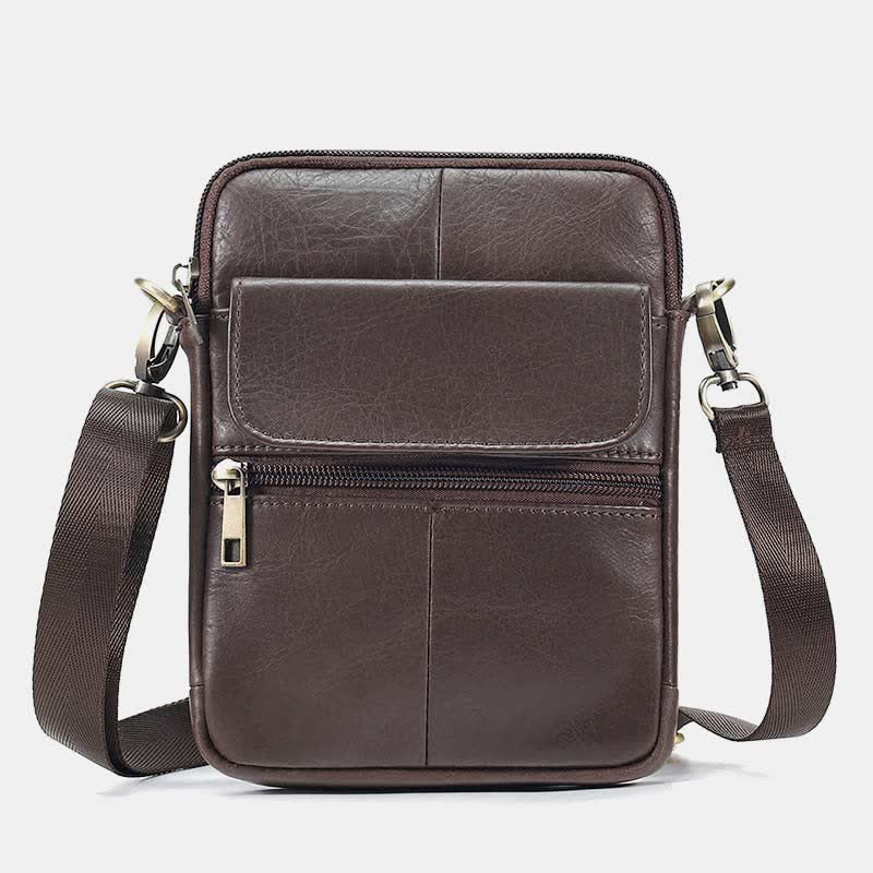 Heren crossbodytas met slank ontwerp