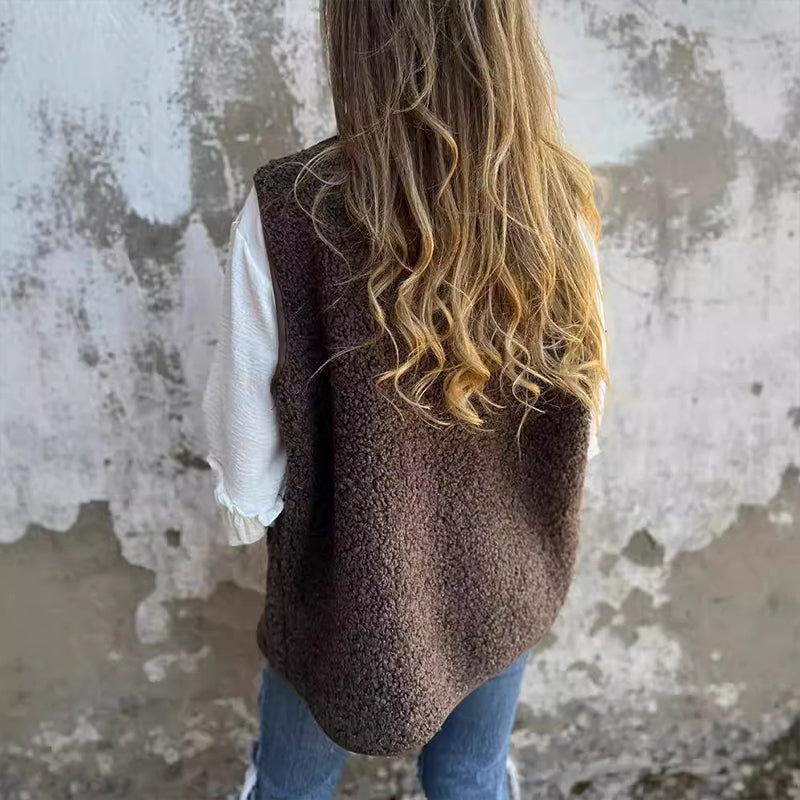 Juliaâ„¢ Herfst Knopen Vest Modehuis-Nederland