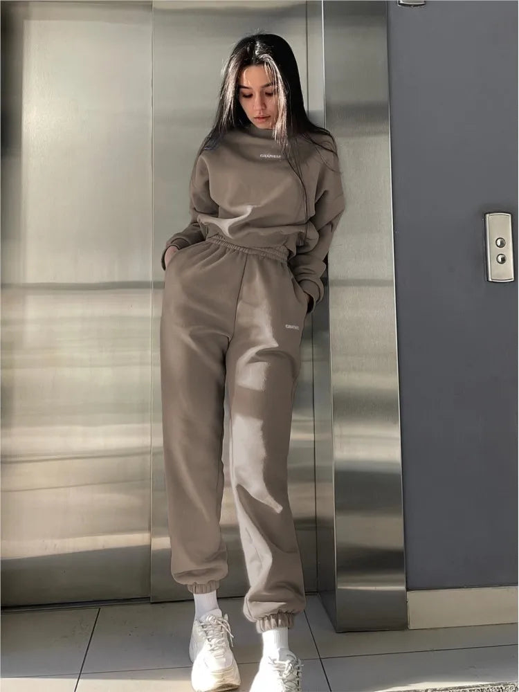 Felix | Warme hoodie en broek set Modehuis-Nederland