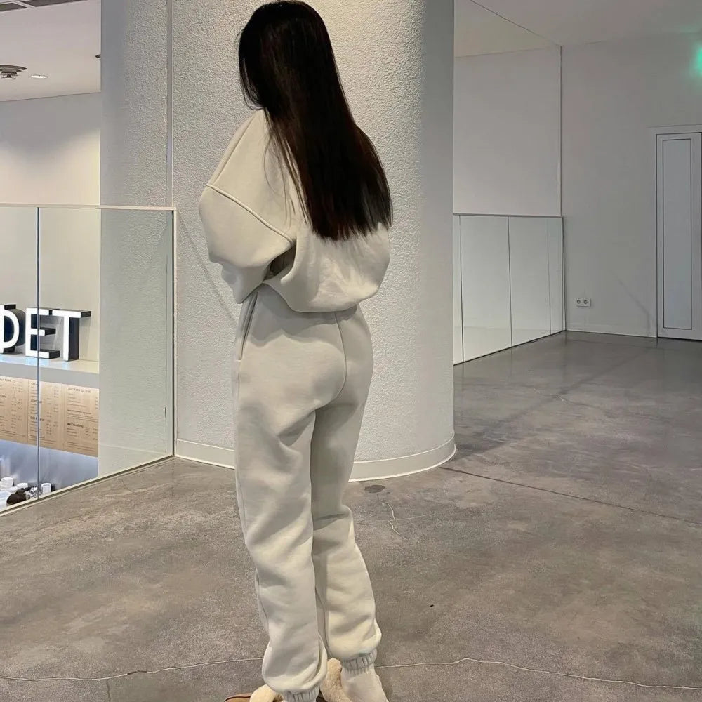 Felix | Warme hoodie en broek set Modehuis-Nederland