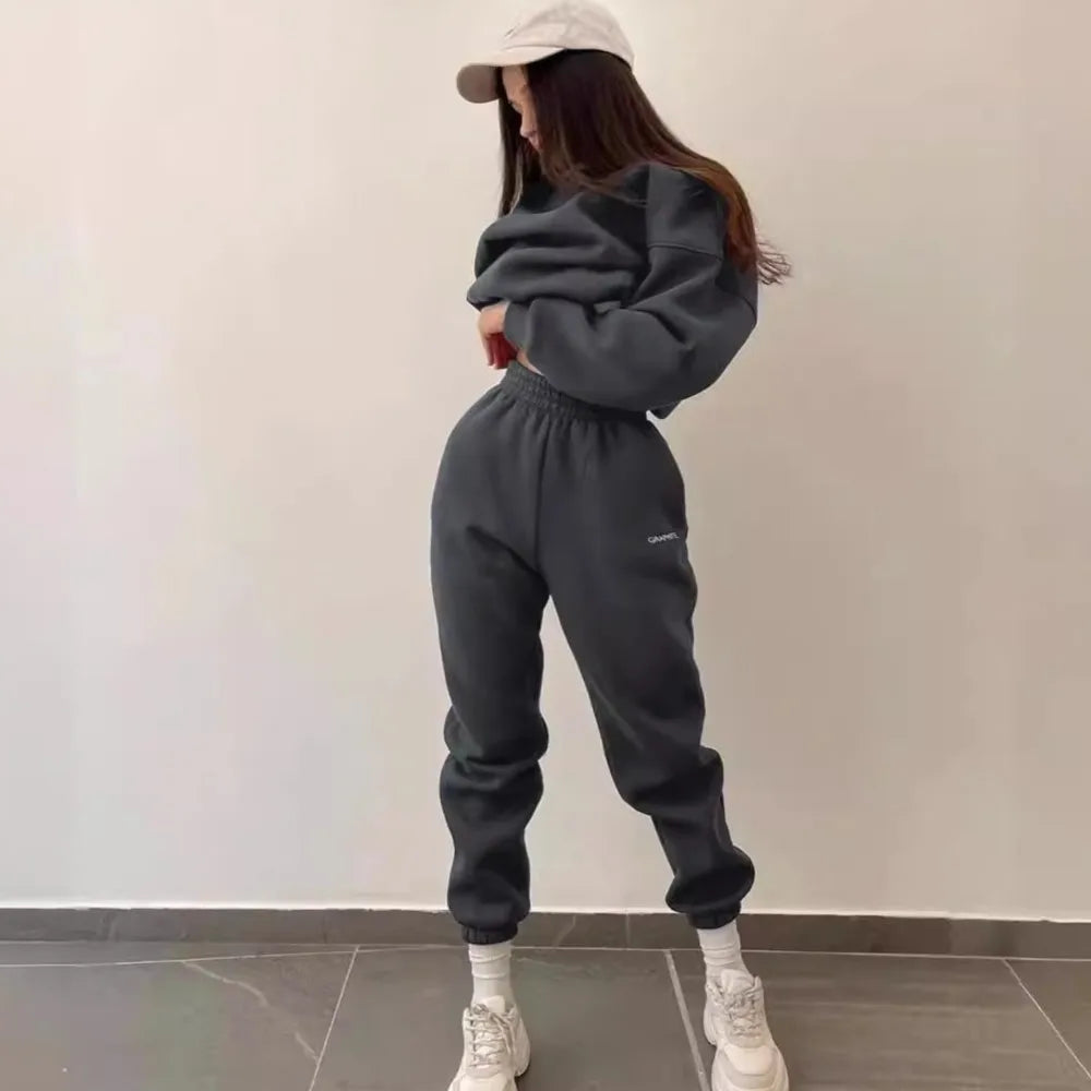 Felix | Warme hoodie en broek set Modehuis-Nederland