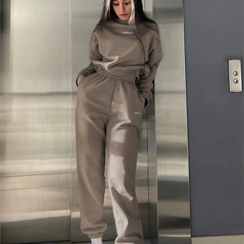Felix | Warme hoodie en broek set Modehuis-Nederland