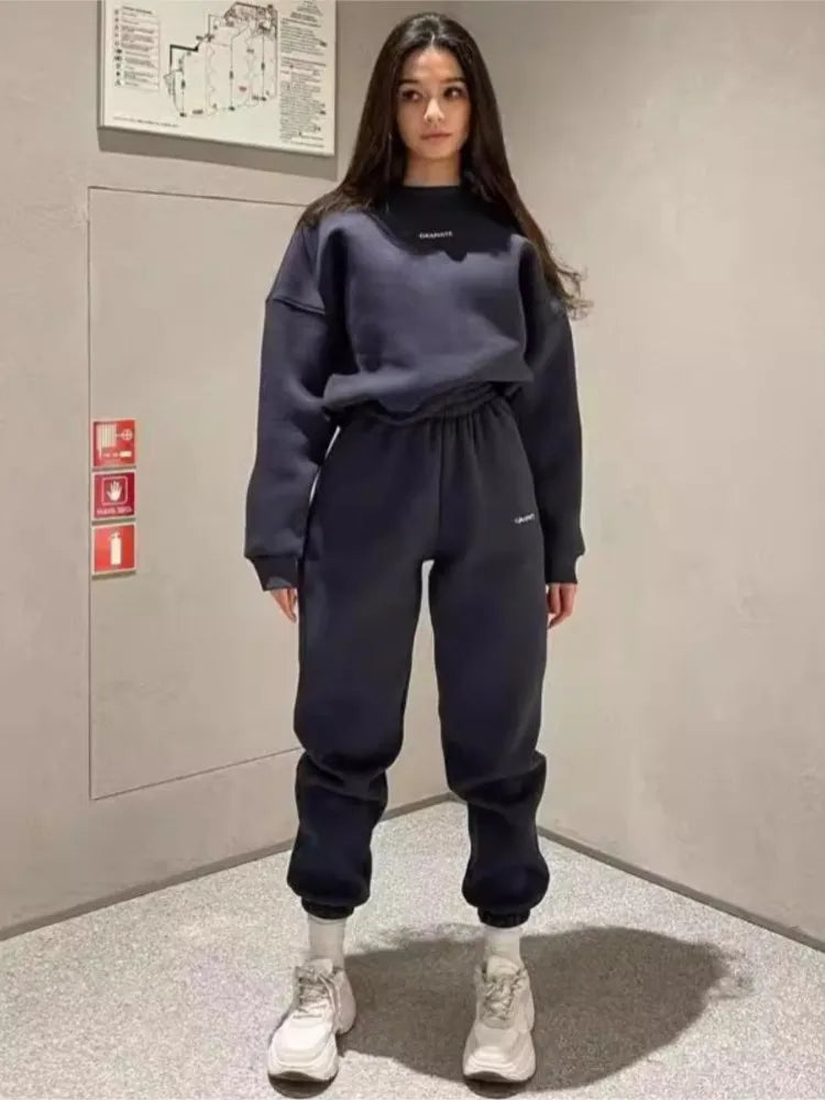 Felix | Warme hoodie en broek set Modehuis-Nederland