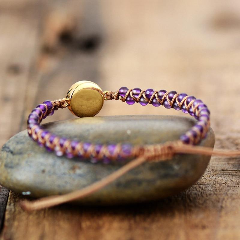 HealWithin Amethist Helende Paarse Armband Modehuis-Nederland