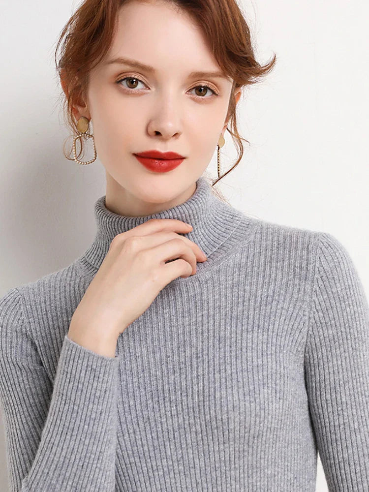 Finn | Dames kasjmier herfst coltrui Modehuis-Nederland