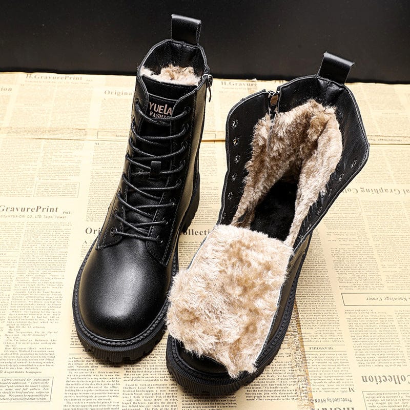 Hanna™ | Gefütterte Lederstiefel Modehuis-Nederland