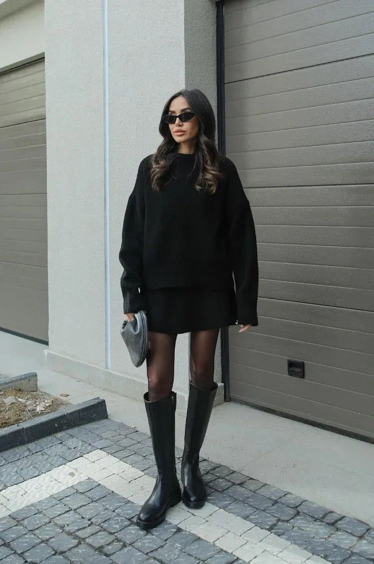Helena â„¢ - Set aus Pullover und Rock Modehuis-Nederland