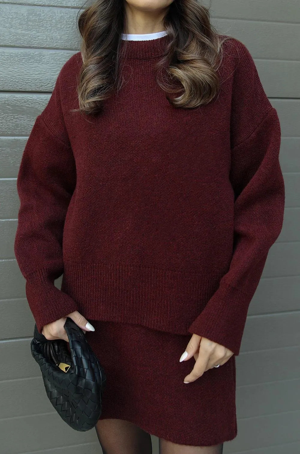 Helena â„¢ - Set aus Pullover und Rock Modehuis-Nederland