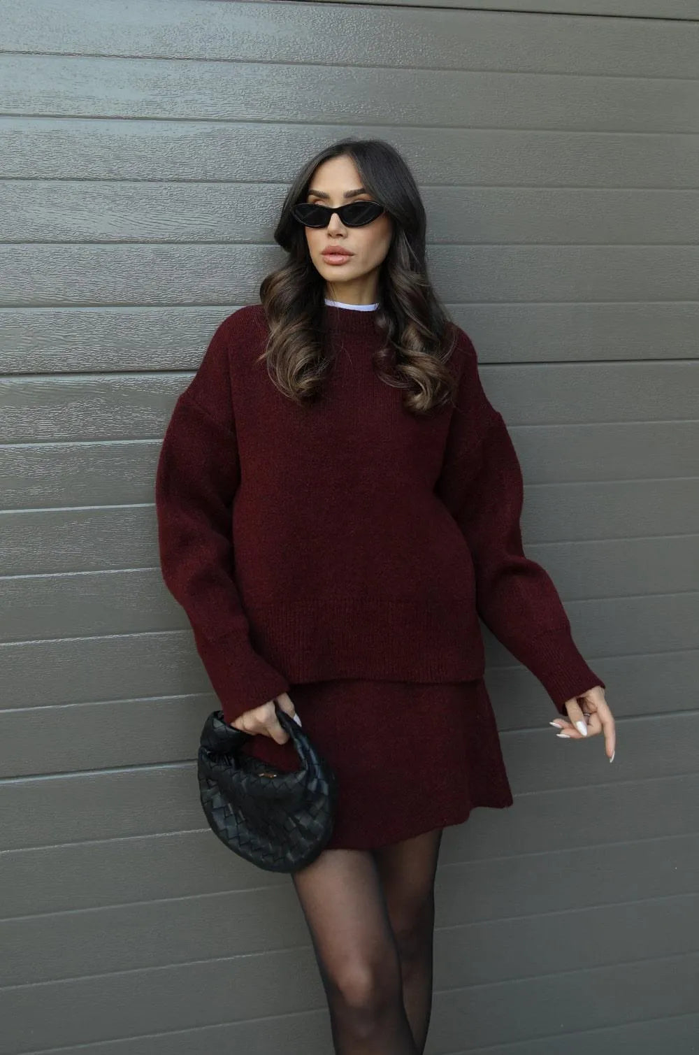 Helena â„¢ - Set aus Pullover und Rock Modehuis-Nederland