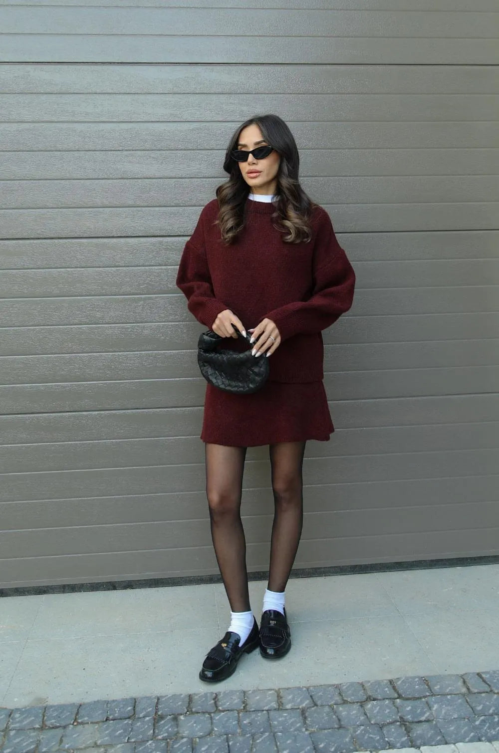 Helena â„¢ - Set aus Pullover und Rock Modehuis-Nederland
