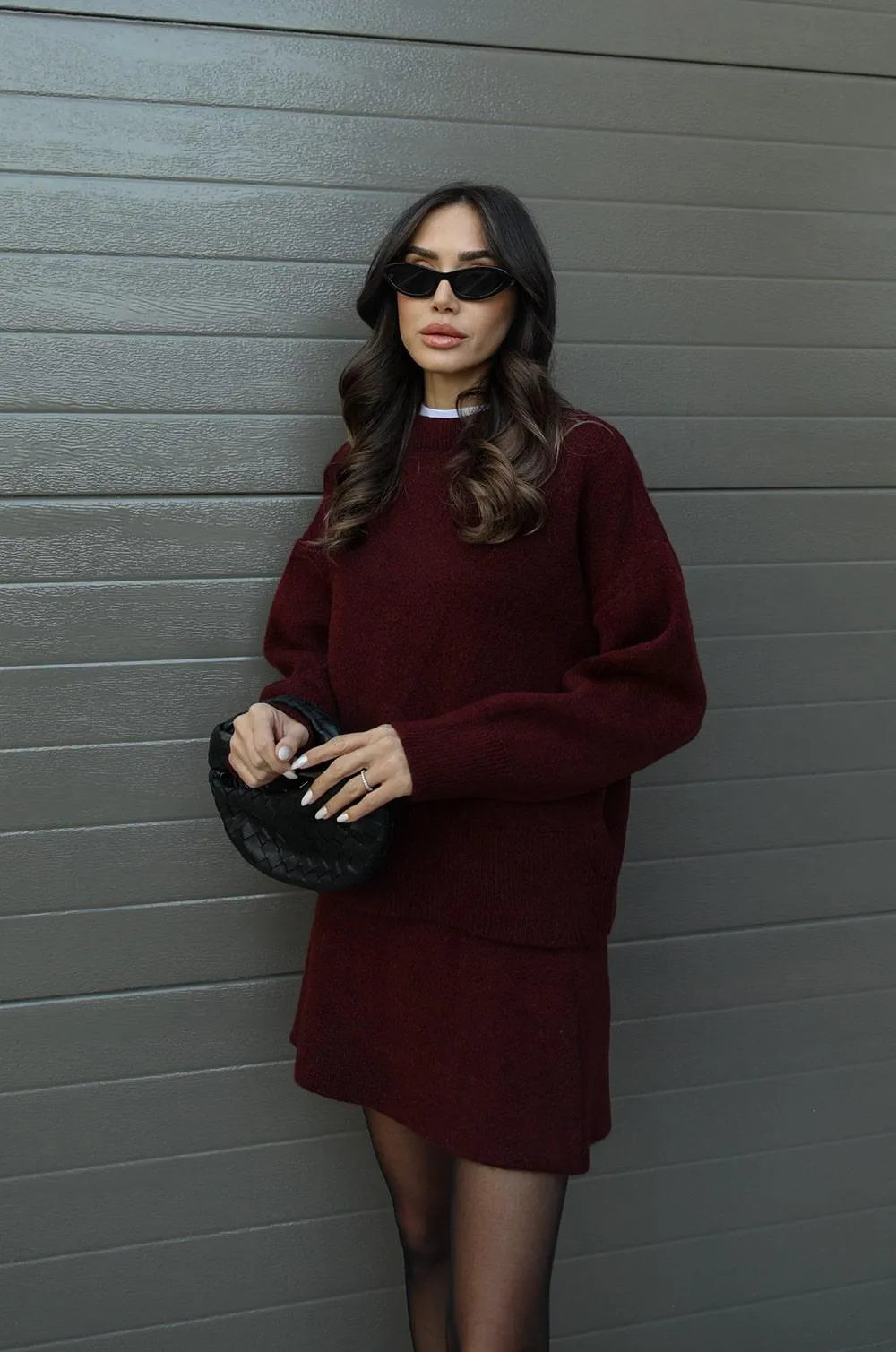 Helena â„¢ - Set aus Pullover und Rock Modehuis-Nederland