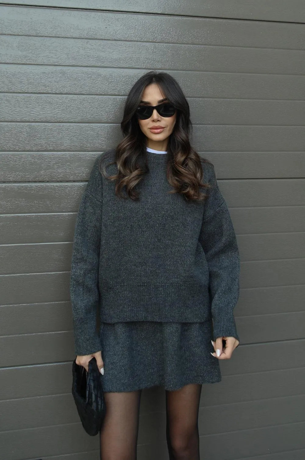 Helena â„¢ - Set aus Pullover und Rock Modehuis-Nederland