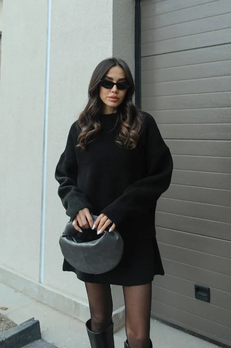 Helena â„¢ - Set aus Pullover und Rock Modehuis-Nederland