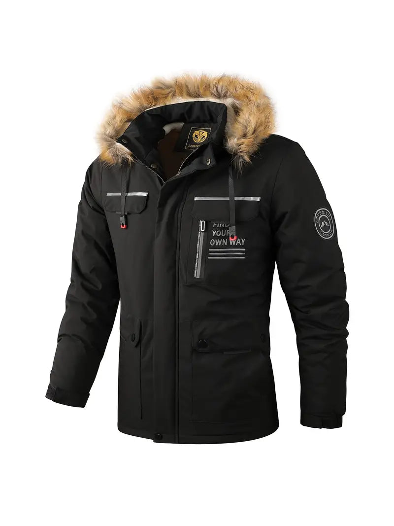 Arlo - Stijlvolle en warme winterjas voor heren met comfortabele capuchon Modehuis-Nederland
