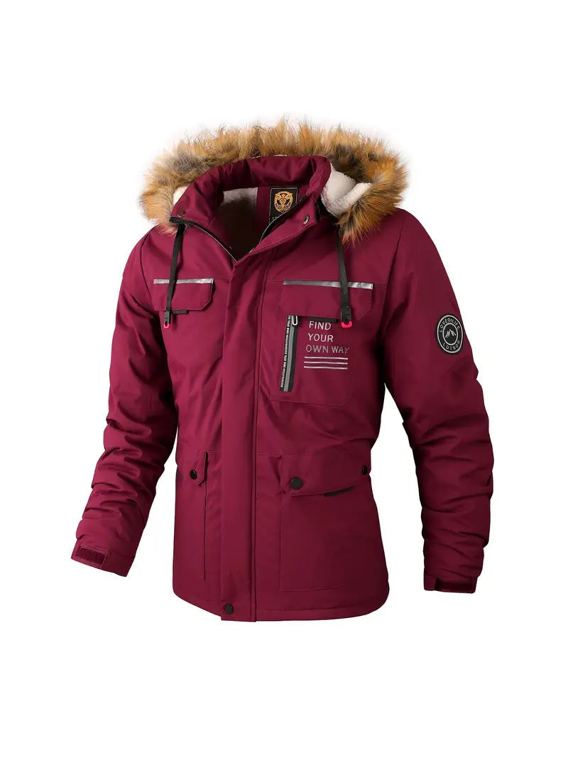 Arlo - Stijlvolle en warme winterjas voor heren met comfortabele capuchon Modehuis-Nederland