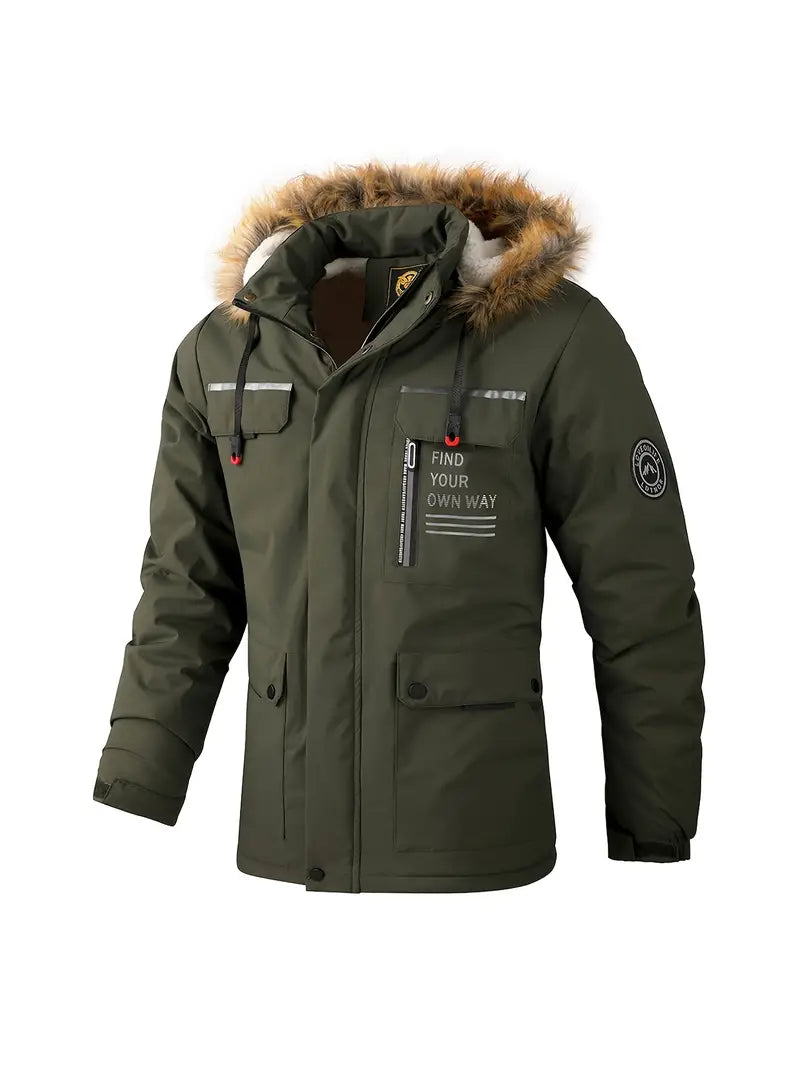 Arlo - Stijlvolle en warme winterjas voor heren met comfortabele capuchon Modehuis-Nederland