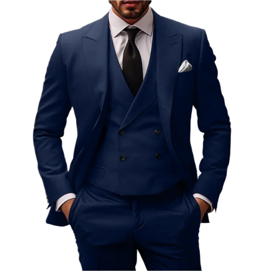 Pepijn - Stijlvol Pak met Blazer, Vest en Broek voor Heren Modehuis-Nederland