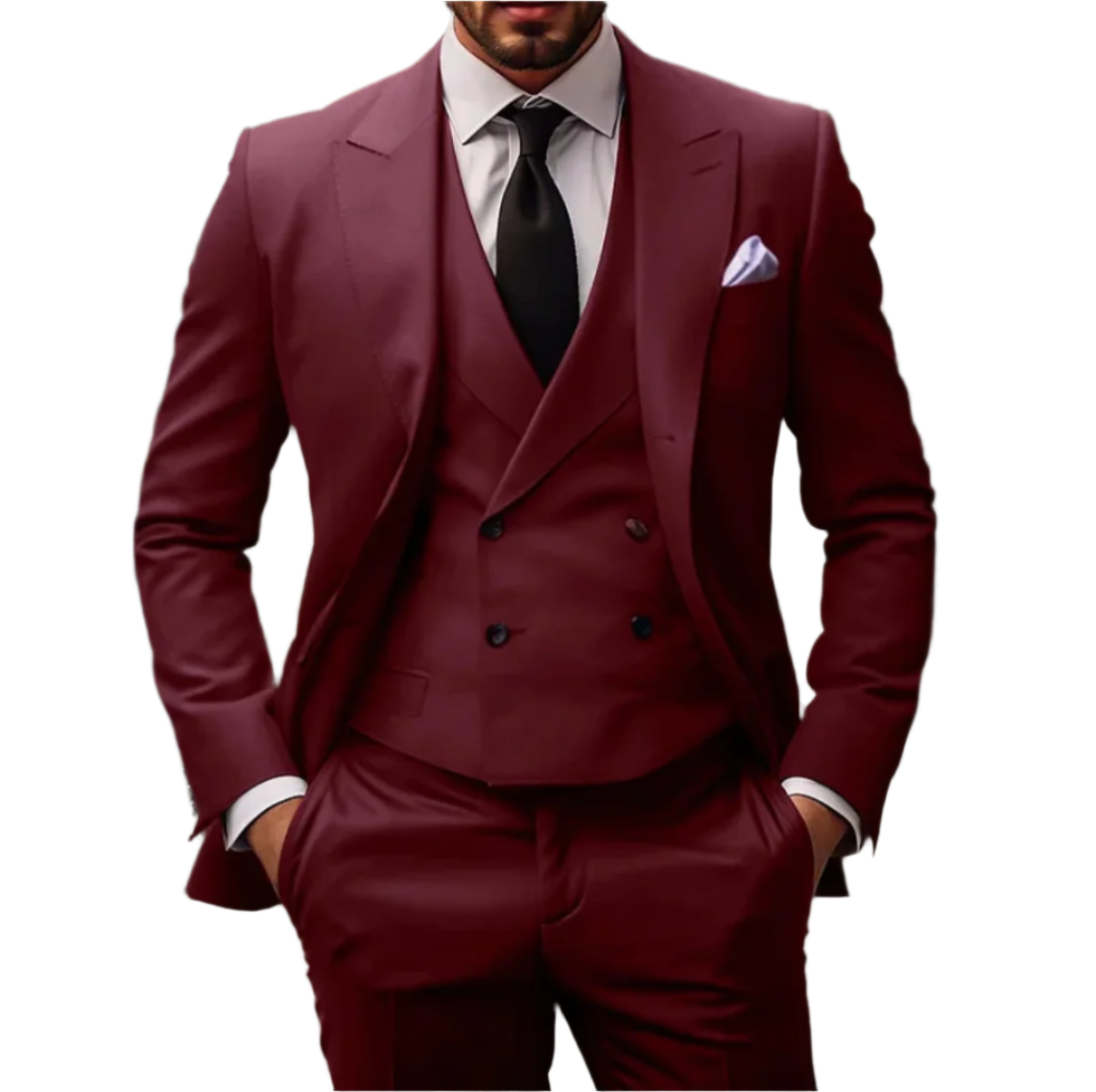 Pepijn - Stijlvol Pak met Blazer, Vest en Broek voor Heren Modehuis-Nederland