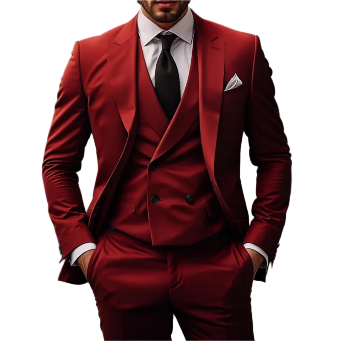 Pepijn - Stijlvol Pak met Blazer, Vest en Broek voor Heren Modehuis-Nederland