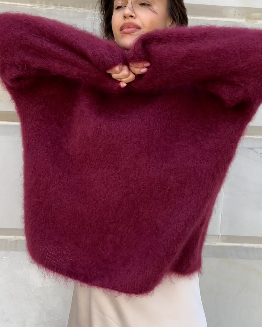 Alice - Gezellige Mohair Trui Modehuis-Nederland