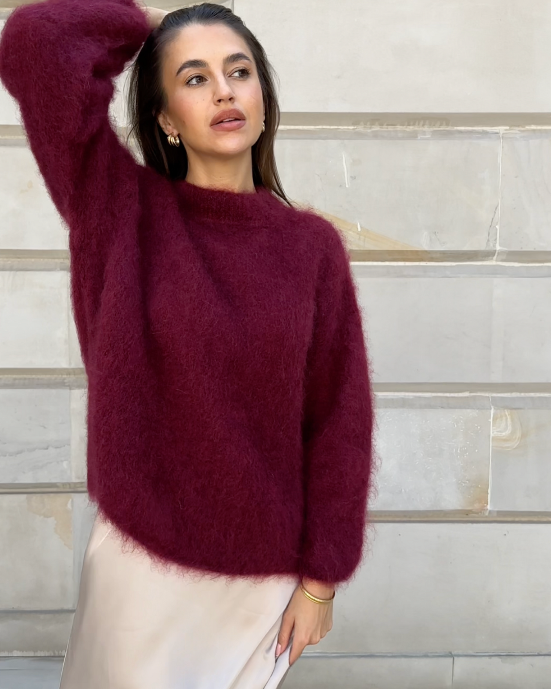 Alice - Gezellige Mohair Trui Modehuis-Nederland