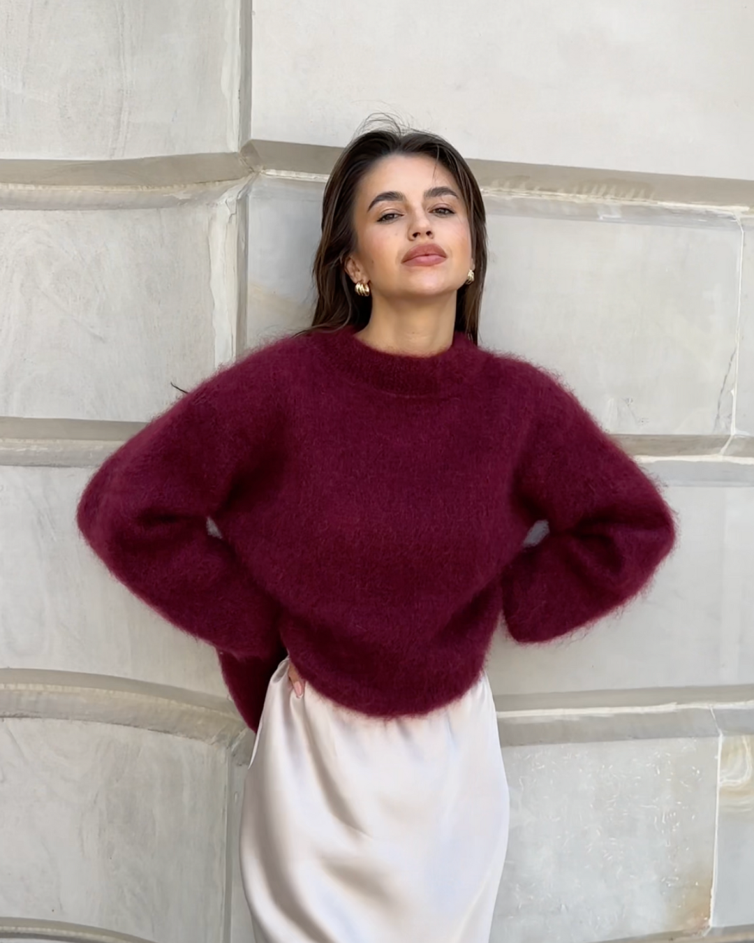 Alice - Gezellige Mohair Trui Modehuis-Nederland