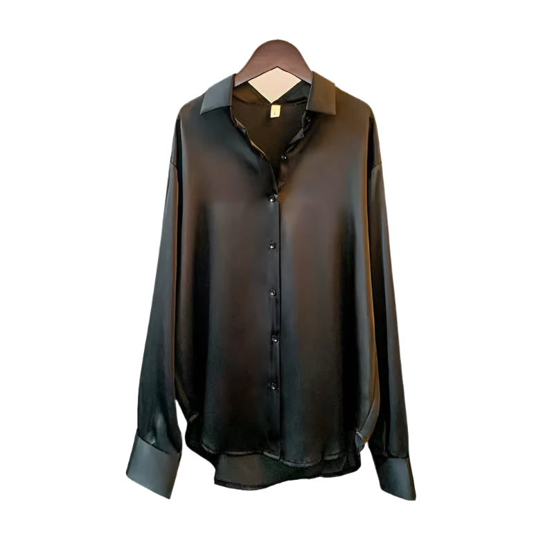 Sophia - Luxe zijden blouse Modehuis-Nederland
