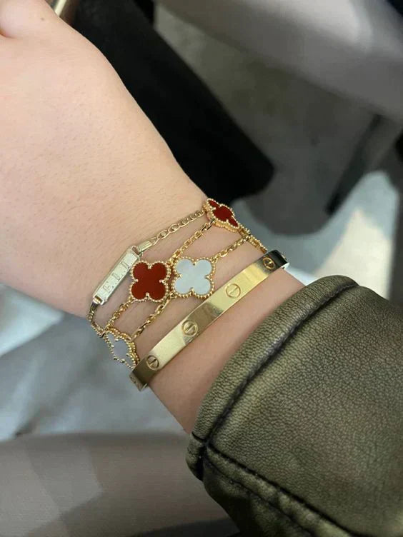 Marrakech | Red Clover Bracelet Modehuis-Nederland