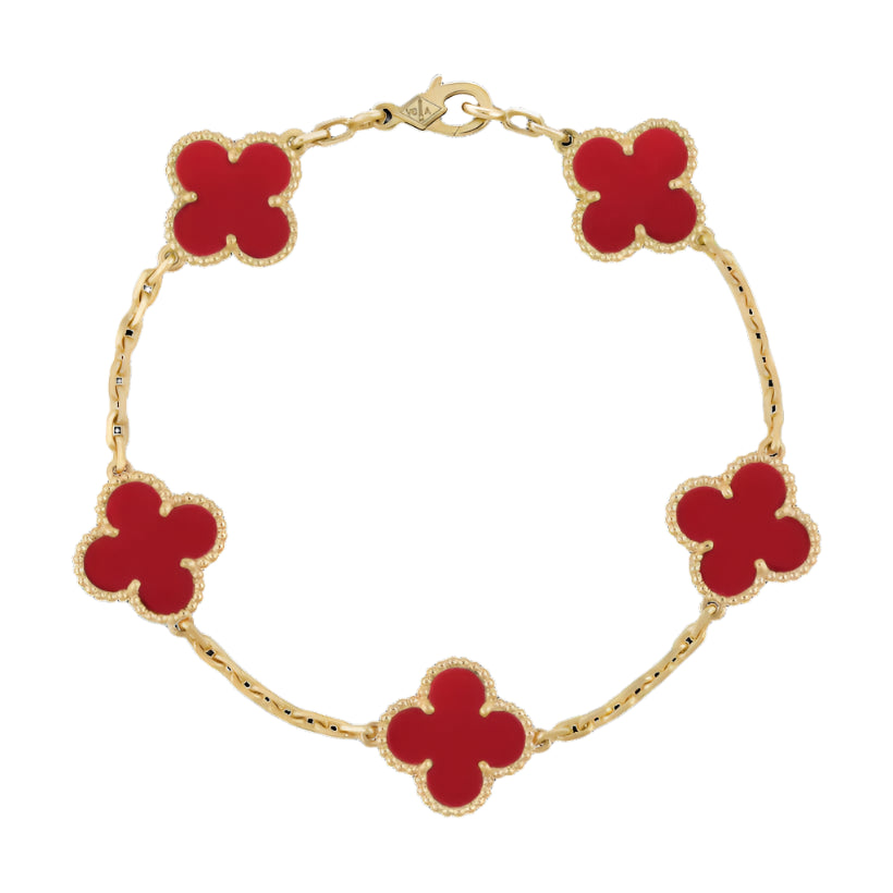 Marrakech | Red Clover Bracelet Modehuis-Nederland