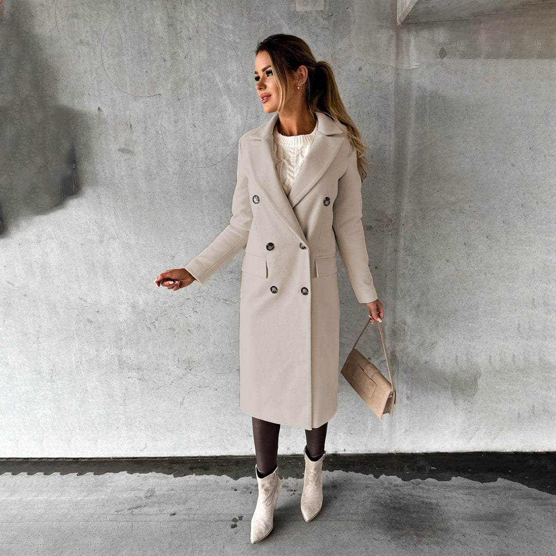 Mason River - Lange Winterjas Voor Vrouwen Modehuis-Nederland