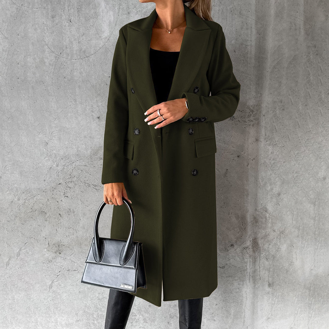 Mason River - Lange Winterjas Voor Vrouwen Modehuis-Nederland