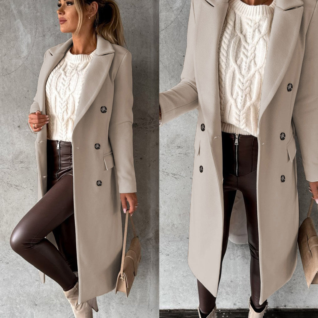 Mason River - Lange Winterjas Voor Vrouwen Modehuis-Nederland