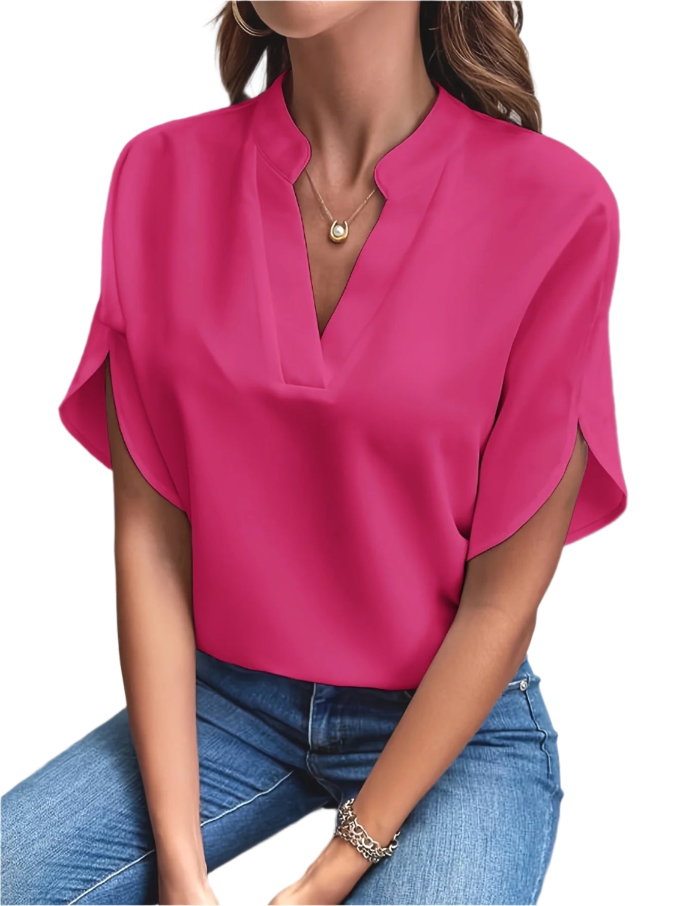 Vivi - Elegante Lichte Blouse voor Dames Modehuis-Nederland