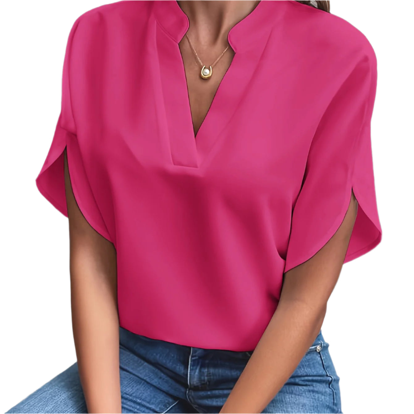 Vivi - Elegante Lichte Blouse voor Dames Modehuis-Nederland