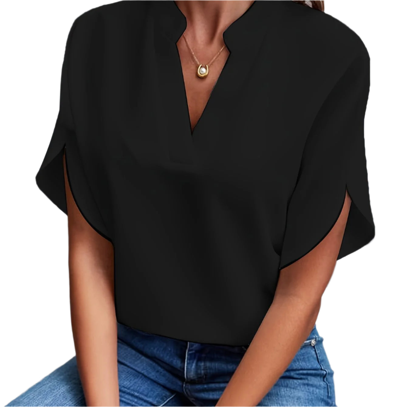 Vivi - Elegante Lichte Blouse voor Dames Modehuis-Nederland