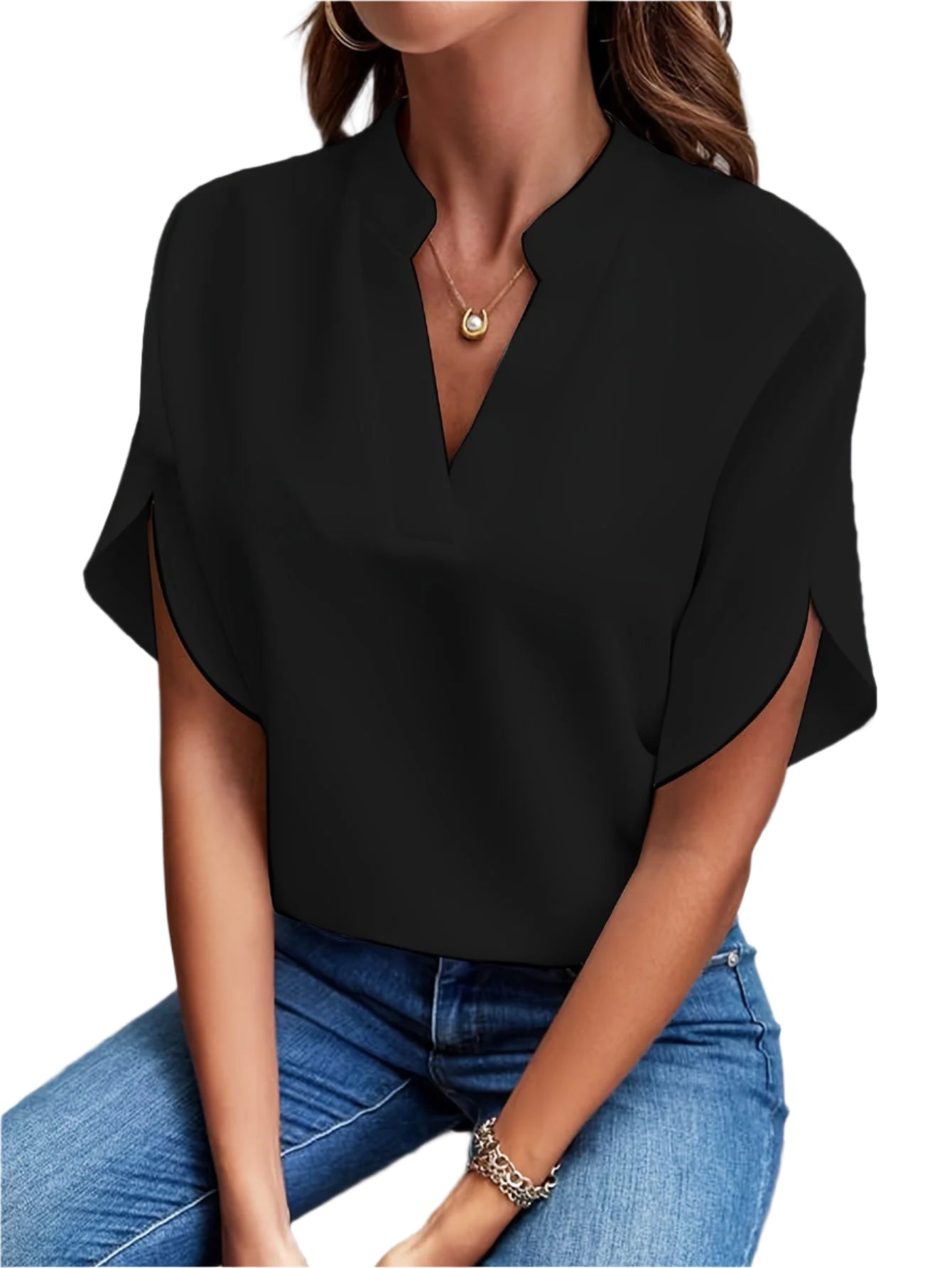 Vivi - Elegante Lichte Blouse voor Dames Modehuis-Nederland
