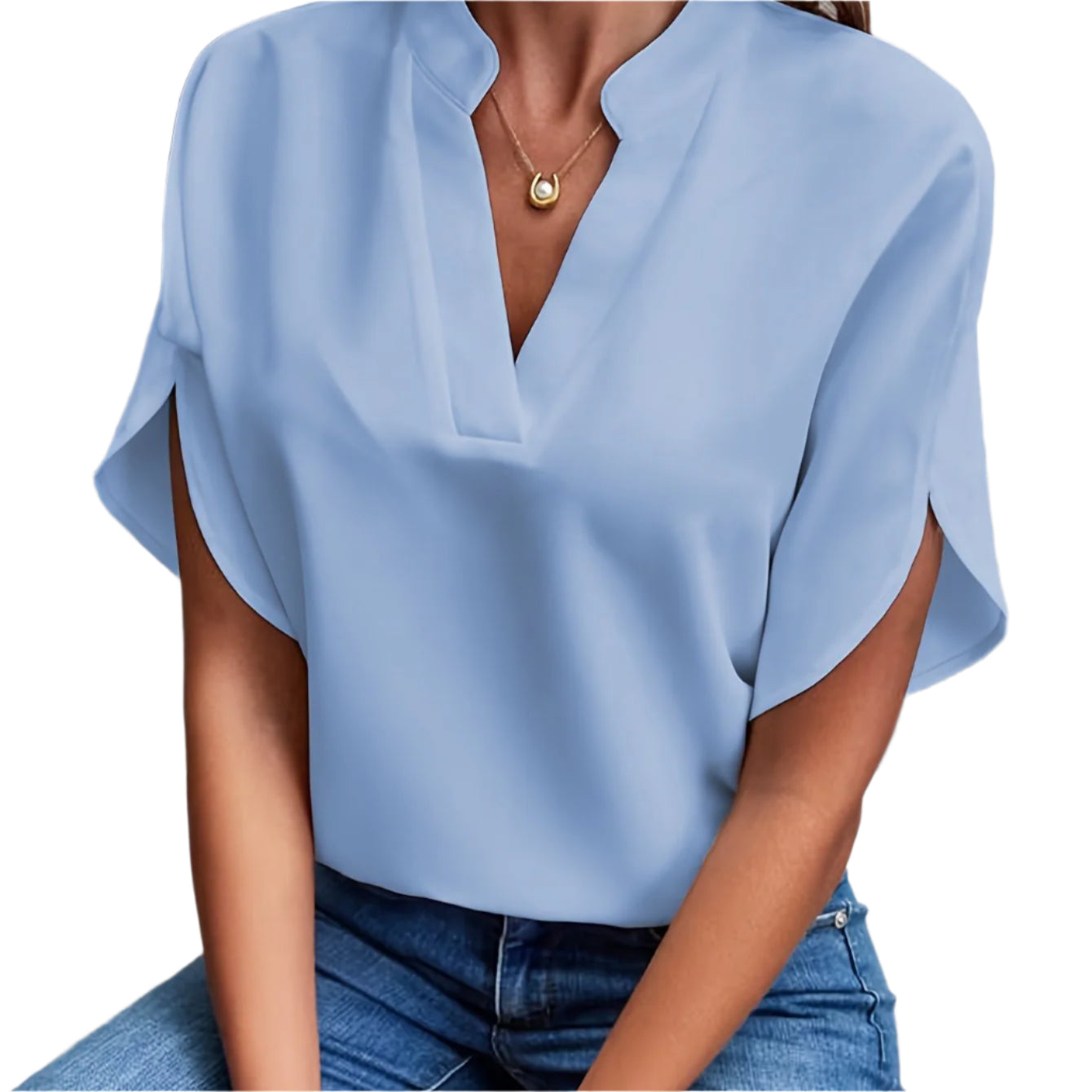 Vivi - Elegante Lichte Blouse voor Dames Modehuis-Nederland