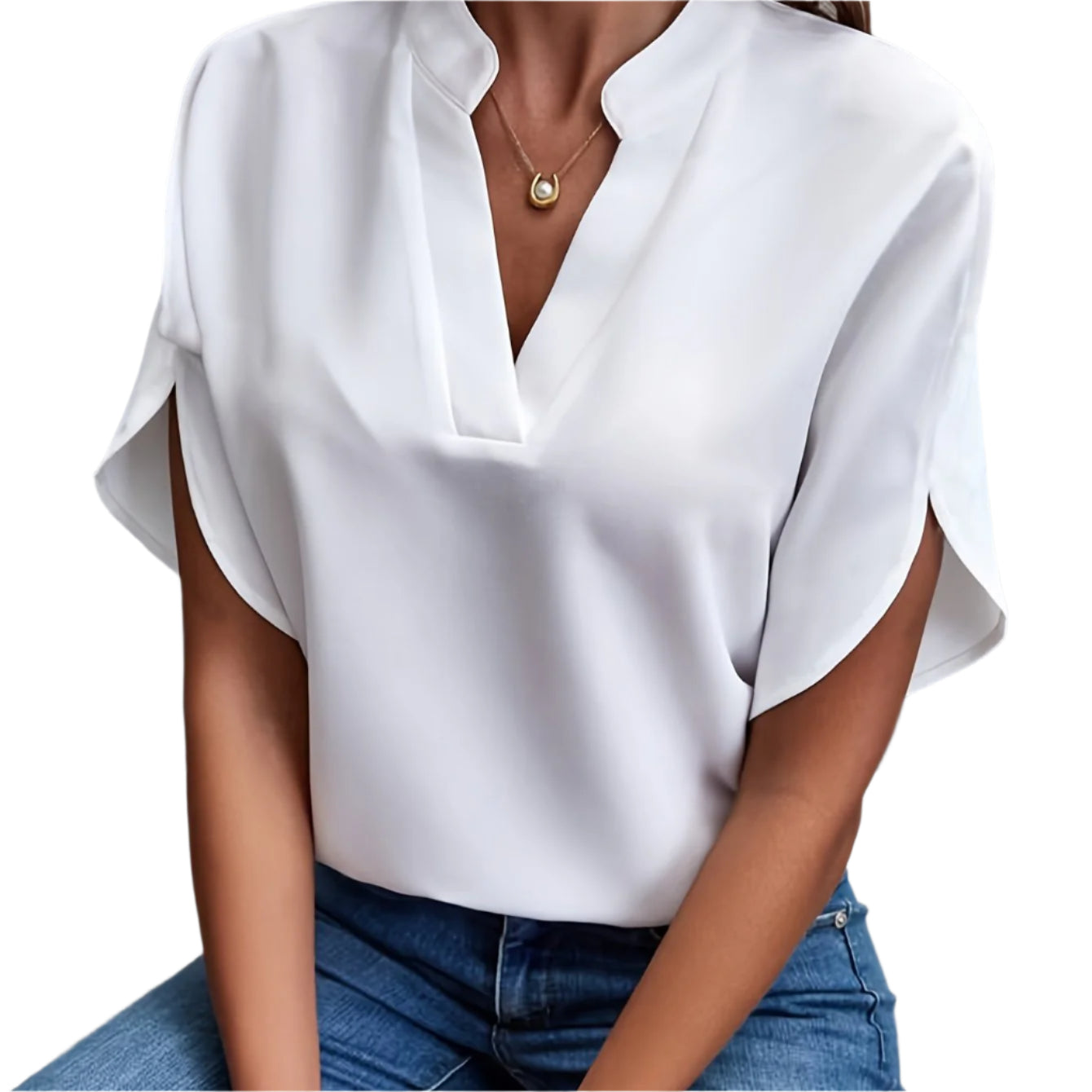 Vivi - Elegante Lichte Blouse voor Dames Modehuis-Nederland