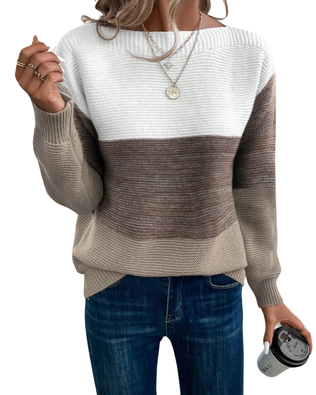 LYRICâ„¢ - Soft Fade Knit Jumper Modehuis-Nederland