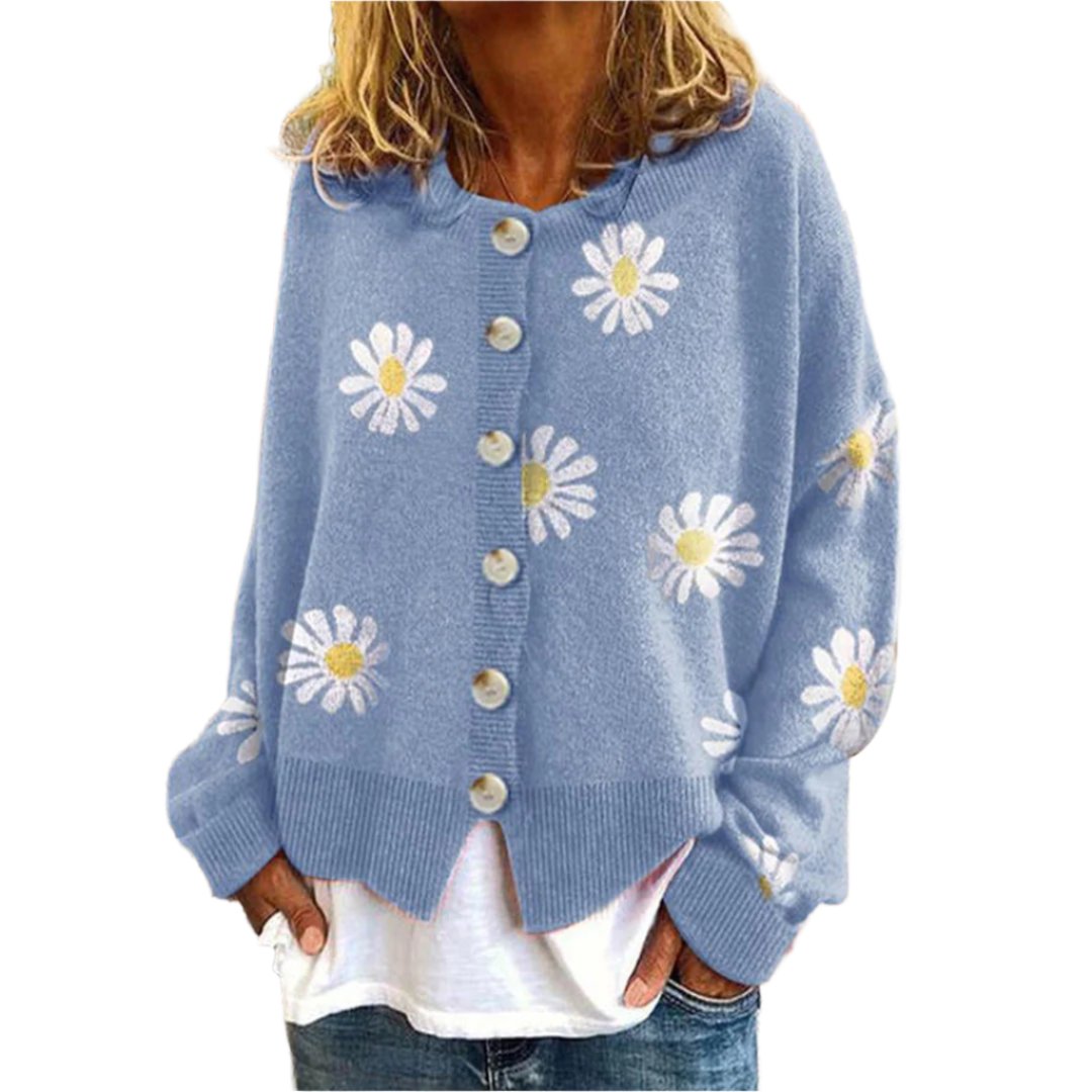 Abby | Warm Knitted Cardigan Modehuis-Nederland