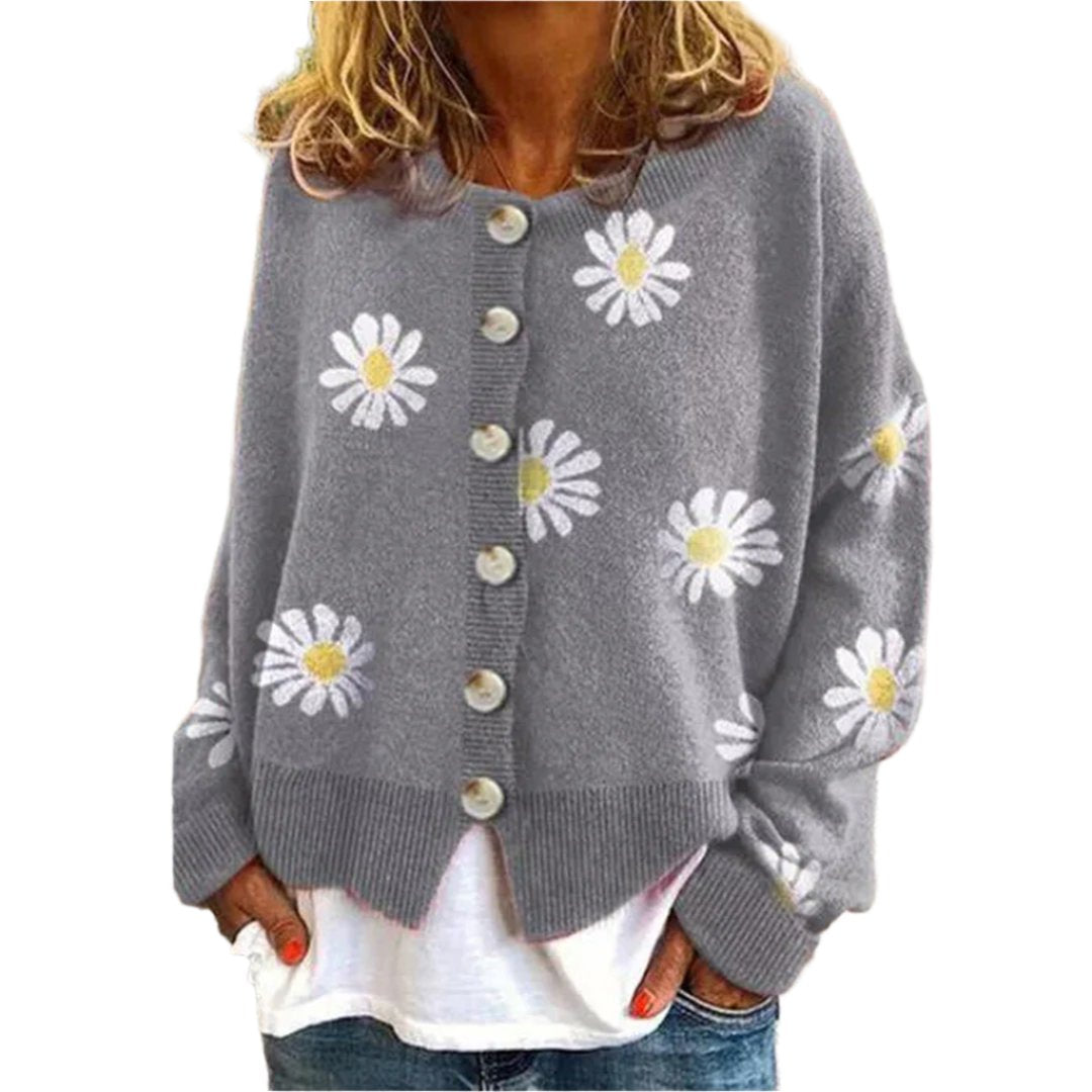 Abby | Warm Knitted Cardigan Modehuis-Nederland