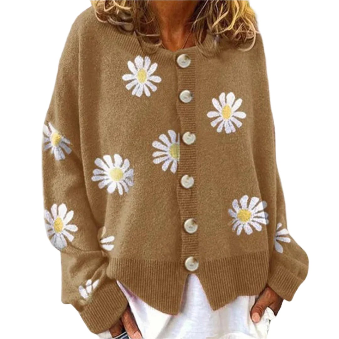 Abby | Warm Knitted Cardigan Modehuis-Nederland