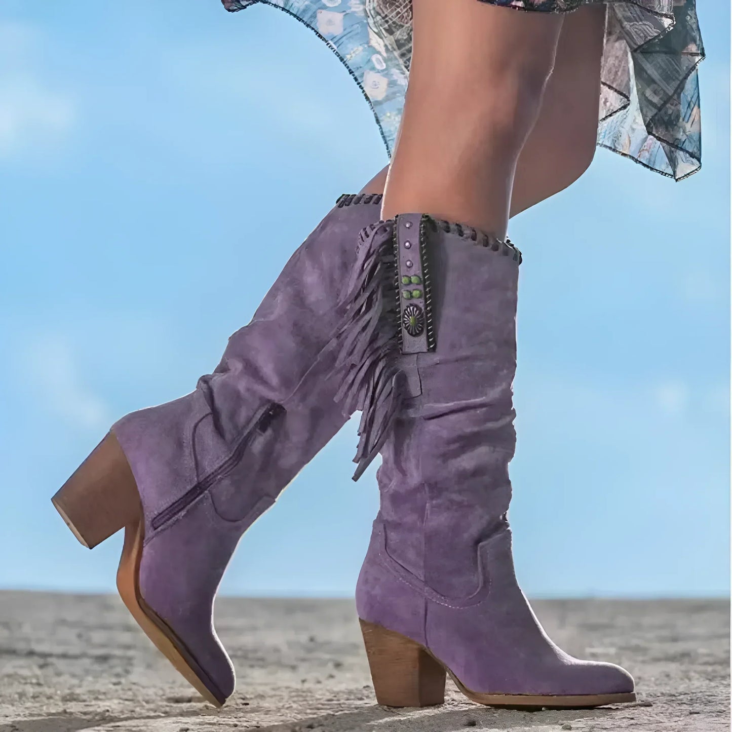 Maraâ„¢ - Stivali da Cowboy in Vera Pelle Modehuis-Nederland
