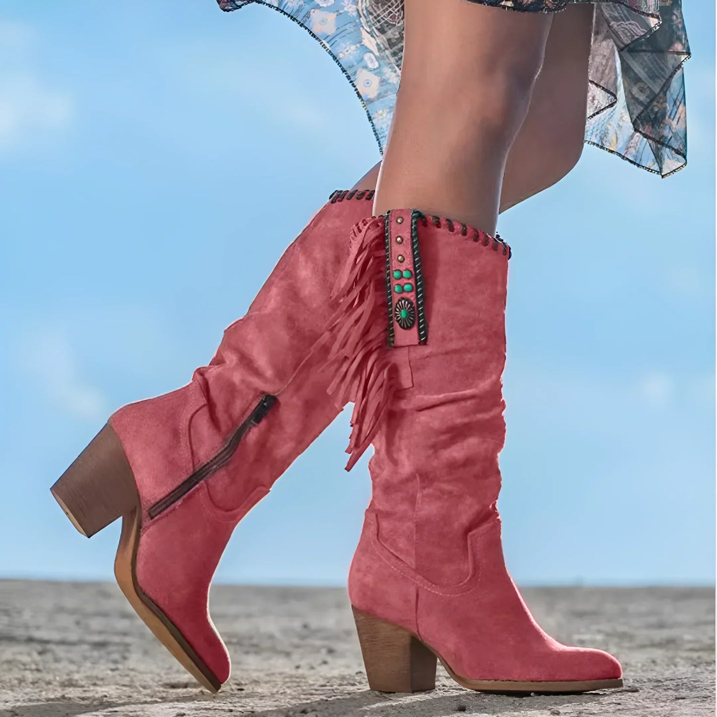 Maraâ„¢ - Stivali da Cowboy in Vera Pelle Modehuis-Nederland
