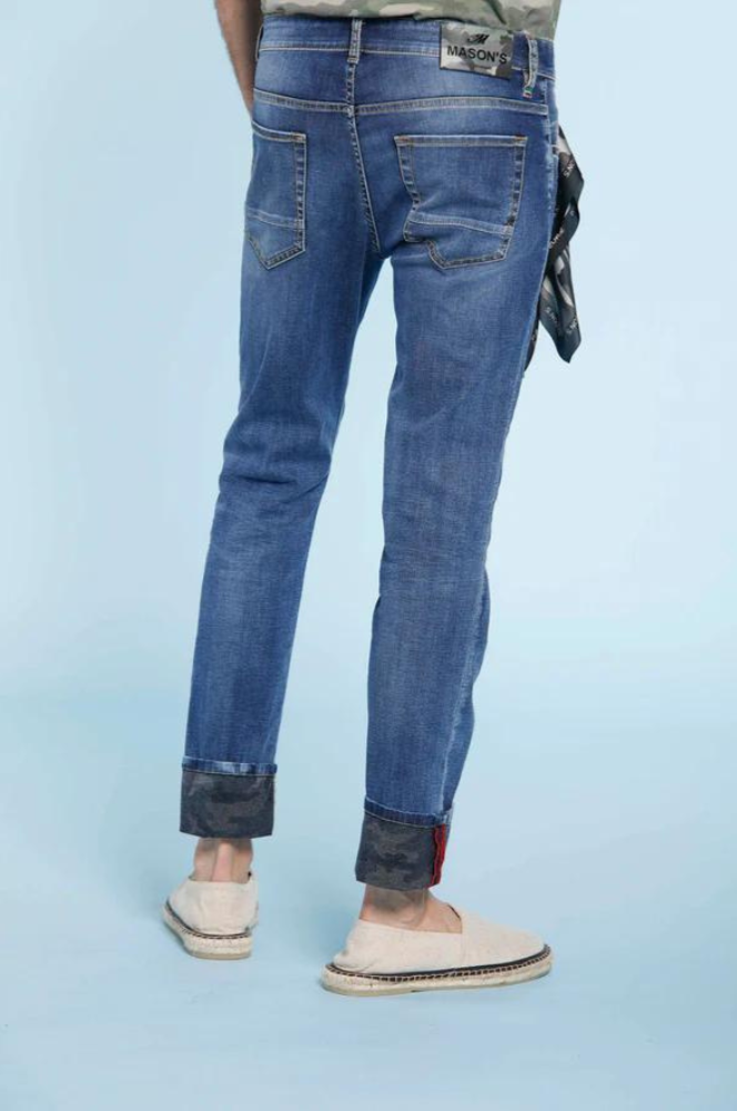 MASON'S - JEANS HARRIS - BLUE Modehuis-Nederland