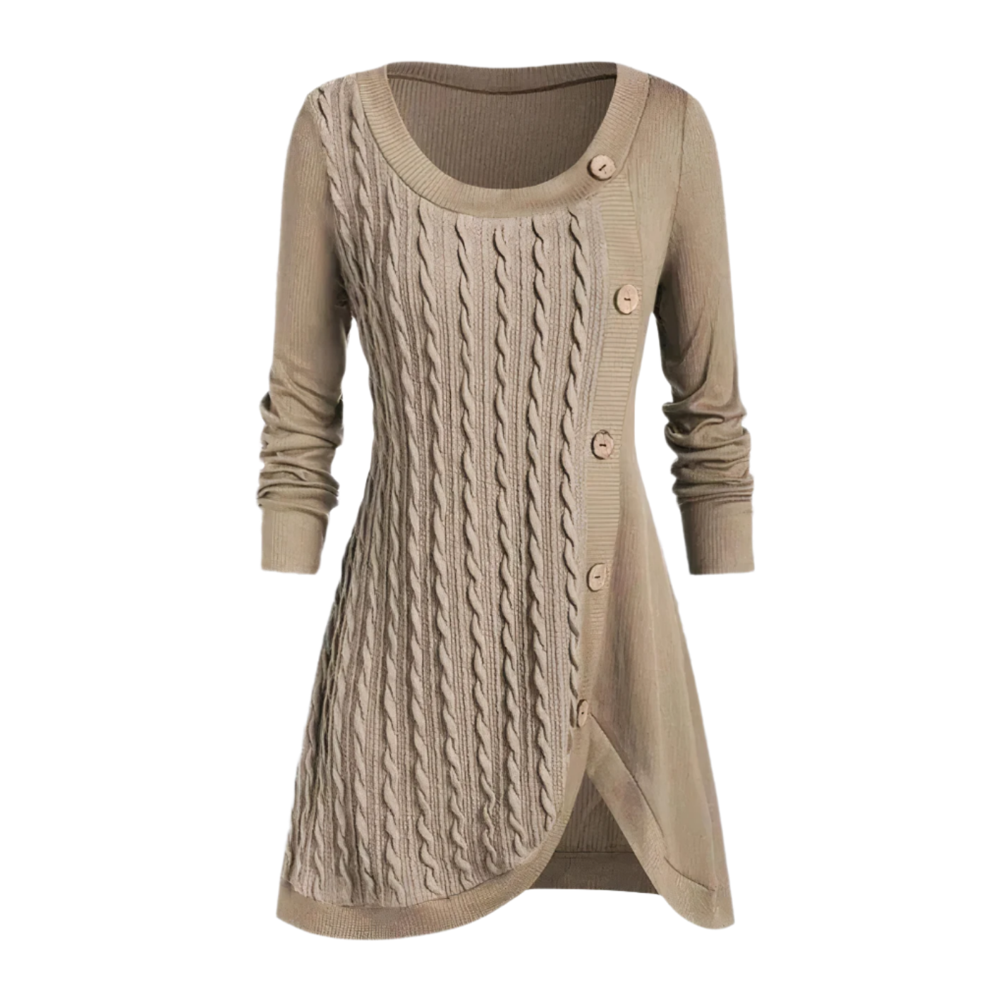 Adele | Trendy Knitted Dress | Midi Modehuis-Nederland
